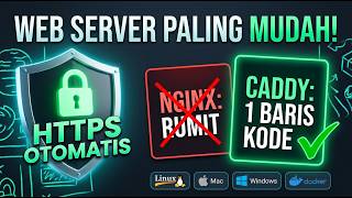 Cara Mudah Pasang Caddy Server: Web Server Modern + Otomatis HTTPS (Panduan Lengkap)
