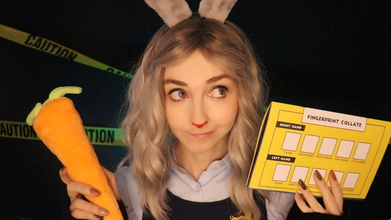 ASMR Judy Hopps Checks You For Evidence