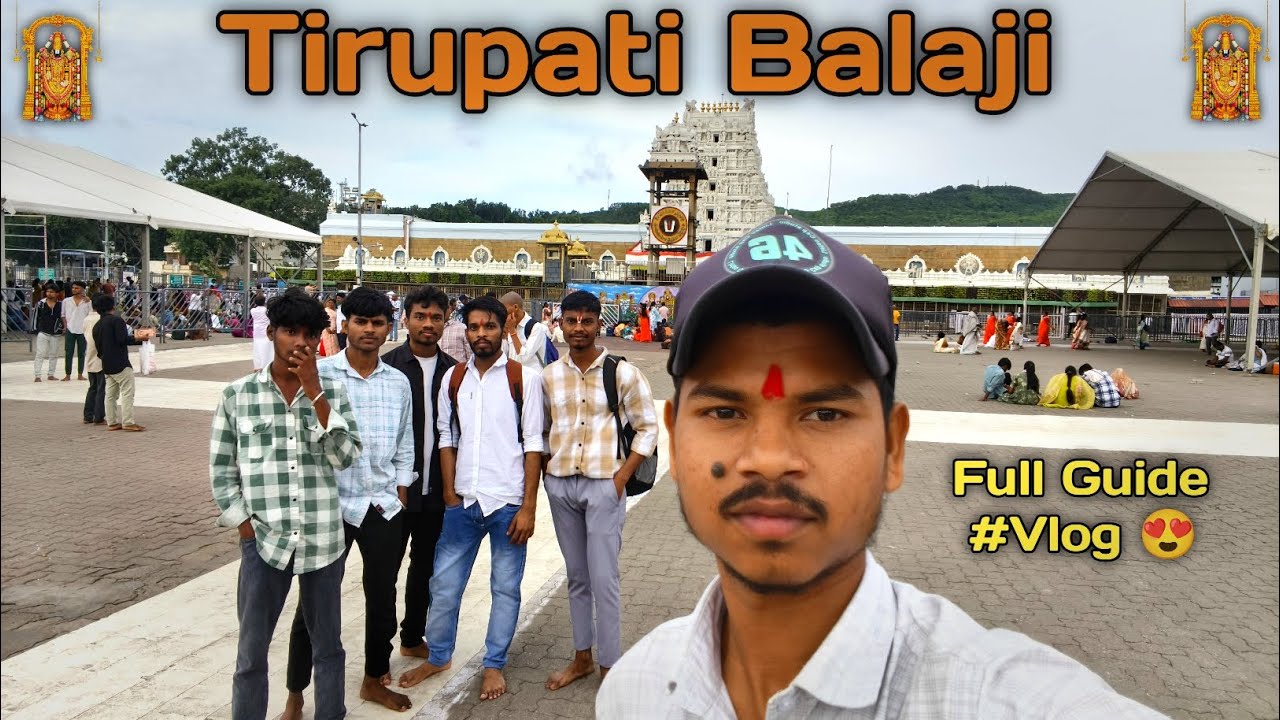 Tirupati Balaji 🛕🙏 | Full Guide #vlog |full masti | Bengalore to Andhrapradesh📍|#tirupatibalaji#2025
