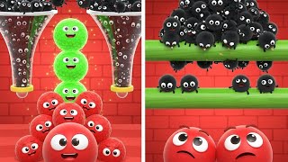 😂 100% Played 3×3 Games / HIDE BALL Brain teaser 🆚 LUCKY BALLS 🆚 DRAW TO SMASH 2048 Gameplay part 71 screenshot 3