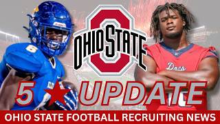 NEW 5 ⭐ Recruiting Update | Ohio State 🌰 Football News