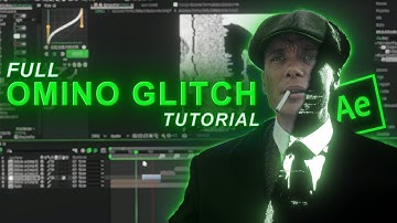 omino glitch after effects tutorial