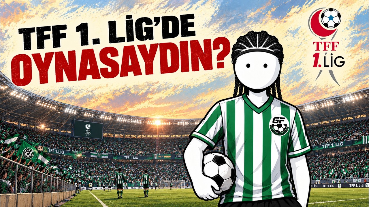 TFF 1. Lig'de Futbolcu Olsaydın Hayatın Nasıl Olurdu?
