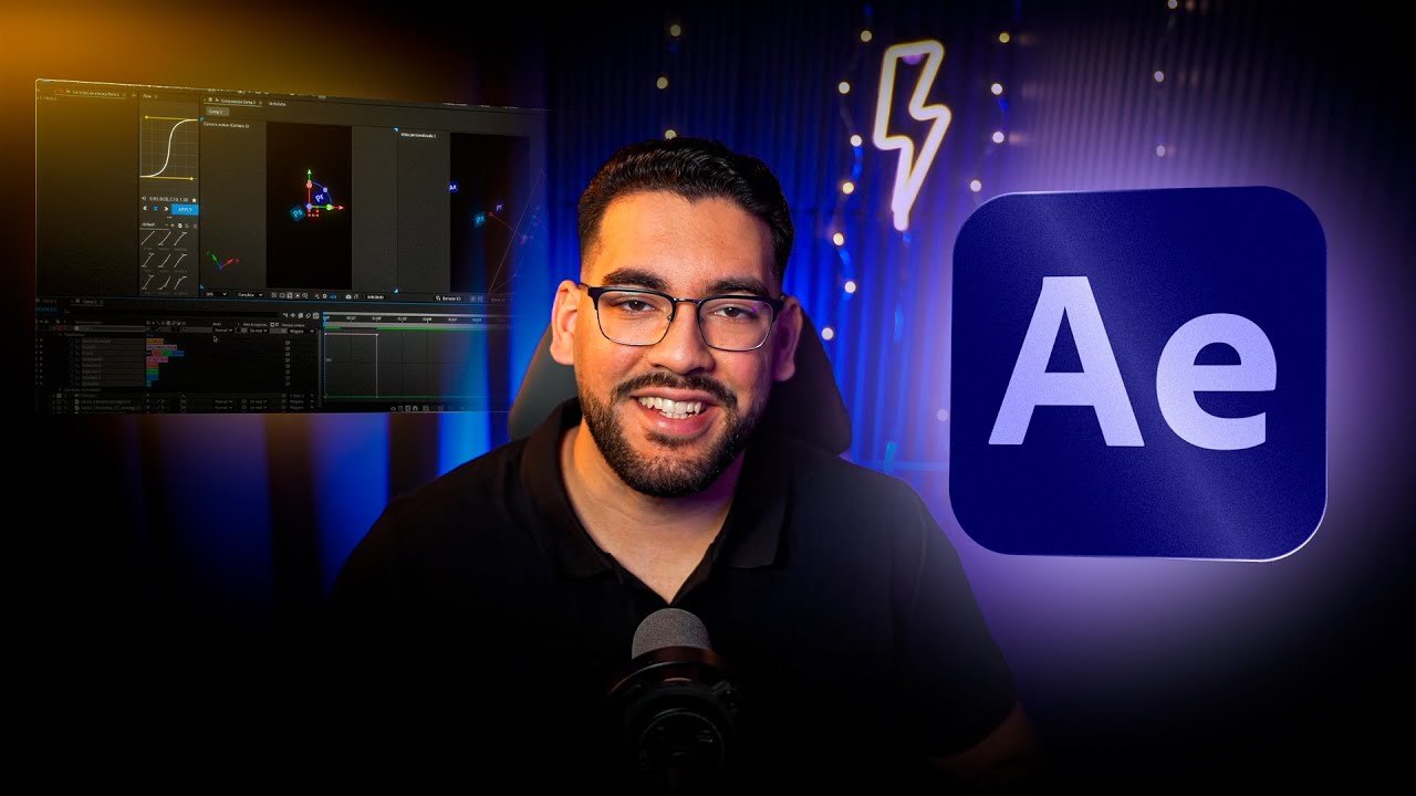 ✅Movimientos de cámara 3D en After Effects desde cero