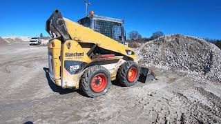 CAT 252B on Galileo Skid Steer Tires: Unstoppable in Mud and Rock