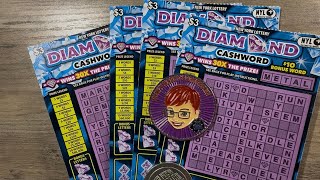 NEW YORK LOTTERY - DIAM ND CASHWORD WINS 30X THE PRIZE