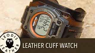 Making a Leather Watch Cuff
