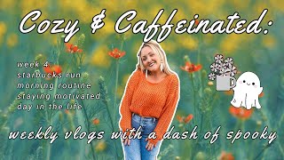 Cozy & Caffeinated: weekly vlogs with a dash of spooky (day in the life, routines, motivation)