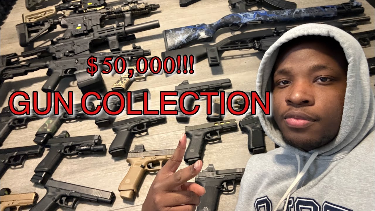 A VIEW OF MY $50,000 FIREARMS COLLECTION - YouTube