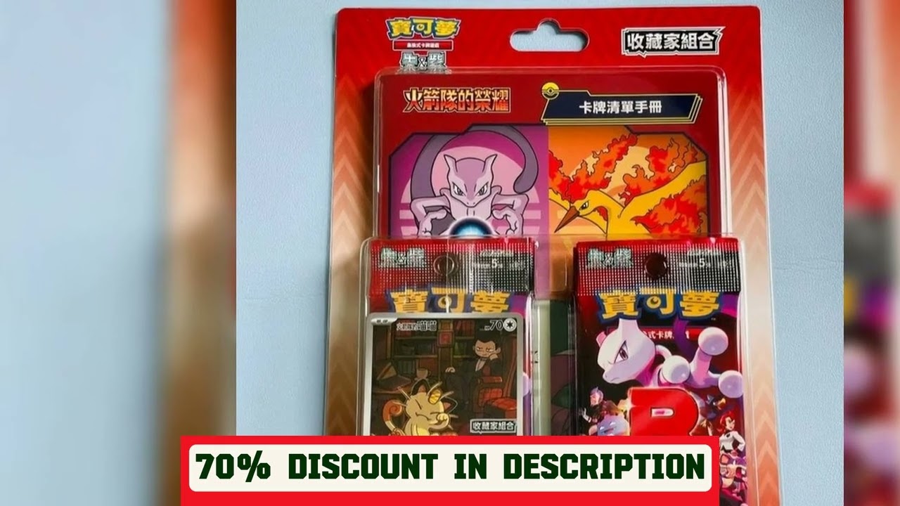 A must-have product! New Original Pokemon Card Ptcg Traditional Chinese Version Sv10F Collector Gi