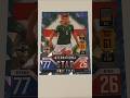 Topps 2022 Northern Ireland Jonny Evans UEFA Nations Finals Crystal Parallel Foil Card #shorts