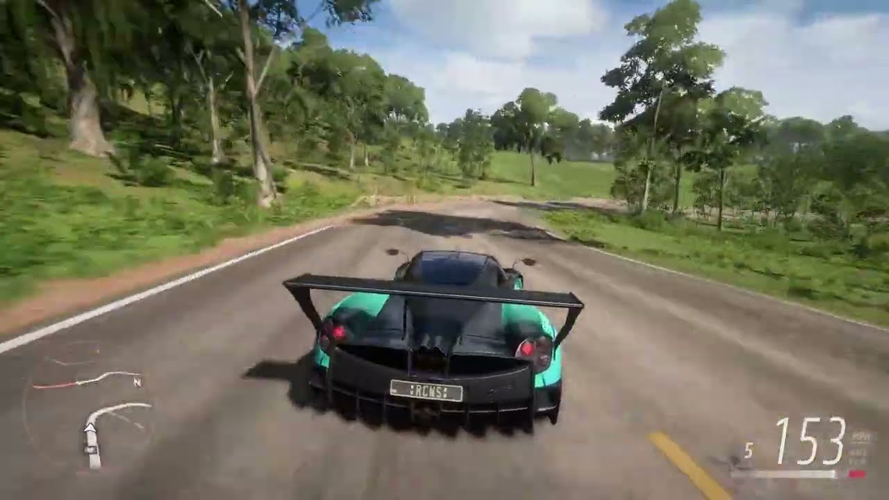 1100HP Pagani Huayra BC - Forza Horizon 5 (Steering Wheel + Shifter