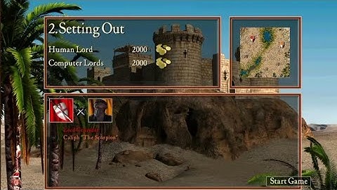 Stronghold Crusader HD 1.41 Mission # 2 ( Setting Out) Stronghold crusader definitive edition
