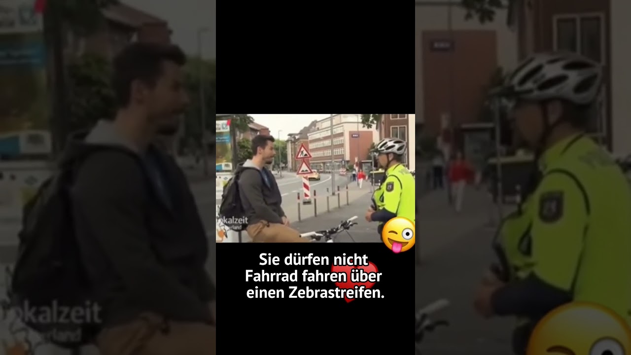 Anwalt reagiert: Darf man mit dem Fahrrad ber den Zebrastreifen fahren? -  YouTube