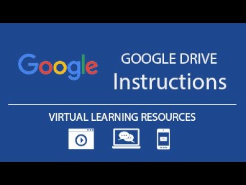 Google Drive Instructions