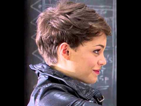 Pixie haircut for round face - YouTube