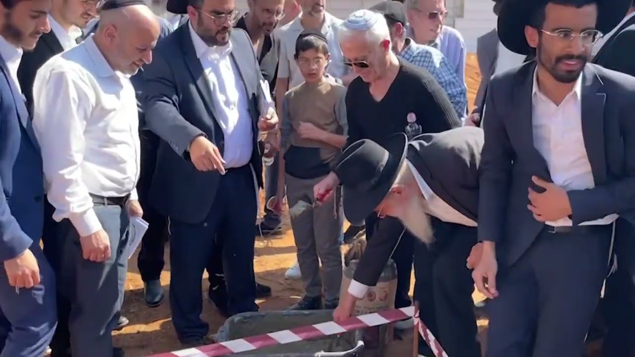 סרטון התקדמות הבניה לכבוד הילולת הרב מרדכי אליהו זיע