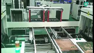 Dland Pcb Handing Equipment - Smt Okng Pcb Loader, Dual Lane