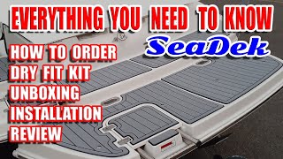 Seadek installation | How to install seadek | seadek reviews | seadek diy instructions dry fit kit