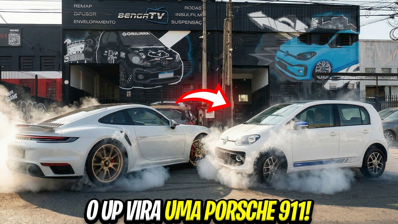 É ISSO QUE PRECISA PARA O SEU UP TSI STAGE 3 PIAR IGUAL PORSCHE 911!