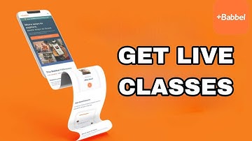 How To Get Live Classes On +Babbel App