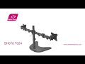 SHO70 T024 SKILLTECH ECONOMY FREE STANDING MONITOR STAND
