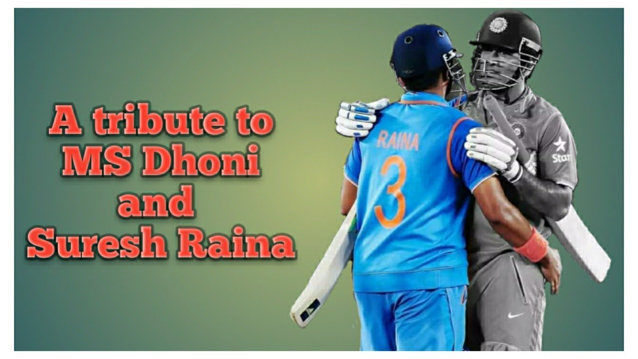 A tribute to MS Dhoni and Suresh Raina || The Scribbler07 || Dharmendra Khamari ||