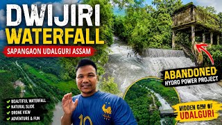 Dwijiri Waterfall Sapangaon Udalguri. Abandoned Hydro Power Project, Udalguri Assam India