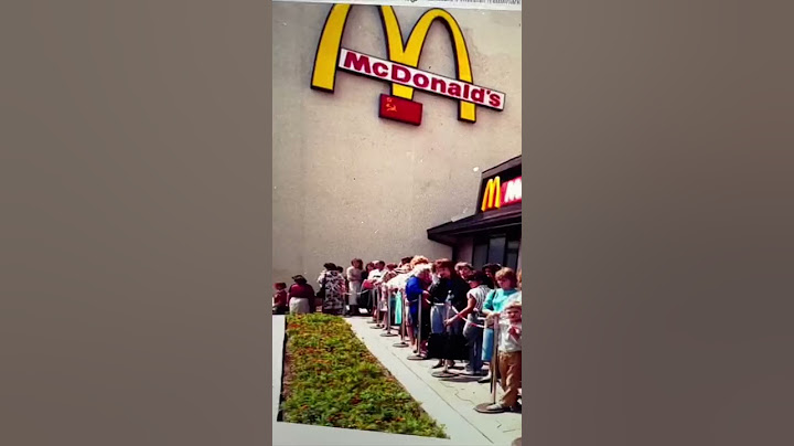RUSKO UKRADLO McDonald's 🙈