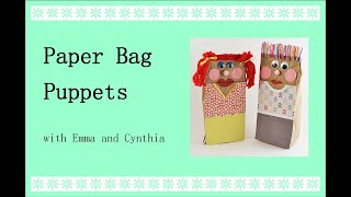 Paper Bag Puppets