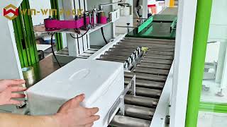 WIN-WIN PACK Complete Sealing for Foam Boxes/Four-Sided and Ring-Type Carton Sealer/Case Sealer Profile