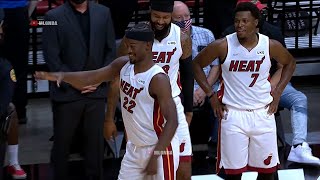 Jimmy Butler mocking Markieff Morris' bad handles is gold 😄