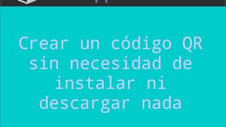 Tutorial para crear códigos QR sin instalar nada screenshot 4