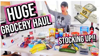 2022 GROCERY SHOP WITH ME 🛒 HUGE STOCK UP GROCERY HAUL 2022 @BriannaK  Homemaking DITL SAHM