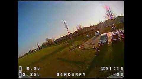 Mobula 7 2S with Caddx EOS2 - Goal Post Freestyle