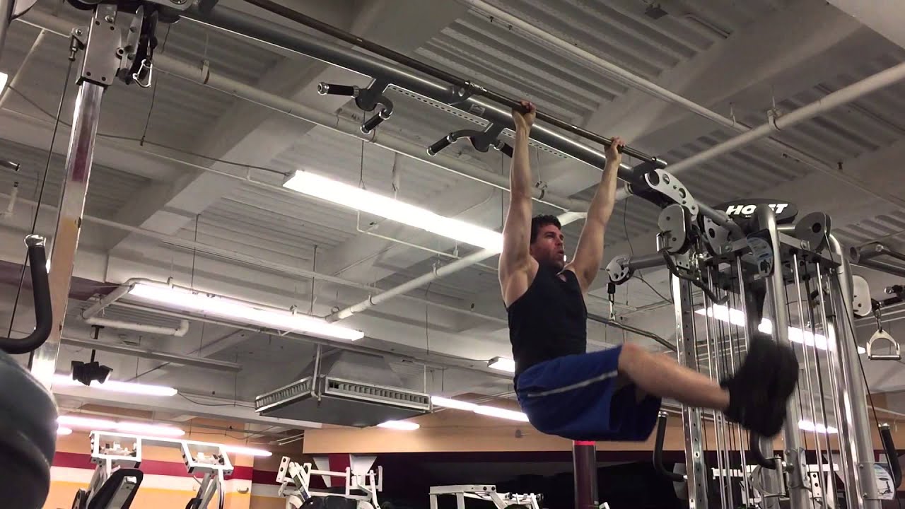 Hanging Leg Raises - for Lower Abs - YouTube