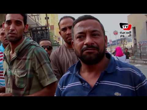 حملة أمنية لإزالة الإشغالات بمحيط مترو حدائق حلوان