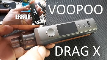 VOOPOO Drag X | DISASSEMBLE AND REPAIR