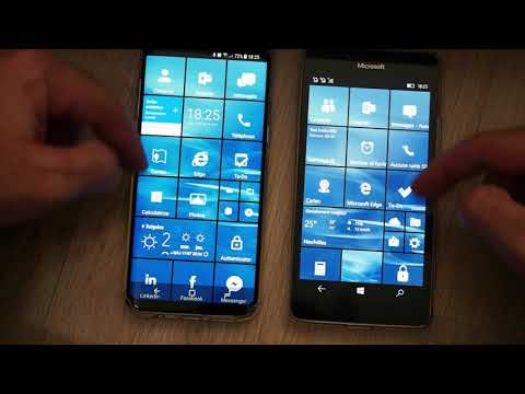 Samsung Galaxy S8 versus Microsoft Lumia 950