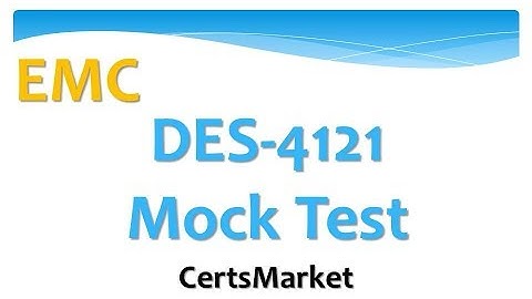 DES-4121 Mock Test - It