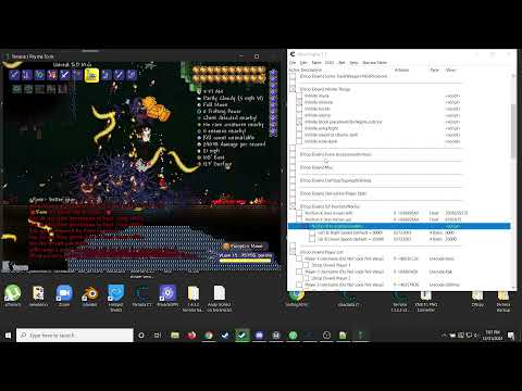 Terraria 1.4.3.6 cheat engine hacks (70+ Scripts & Pointers)