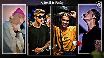 New Instagram Reels Srivalli X Baby Video Editing Alight Motion | Alight Motion Video Editing Trend