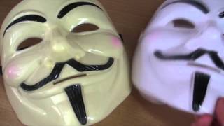 Maska V jak Vendetta Маска Гая Фокса