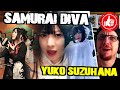 YUKO SUZUHANA ⛩️「 SAMURAI DIVA 」...reaction to an epic fusion from the WAGAKKI BAND singer!『 鈴華ゆう子 』