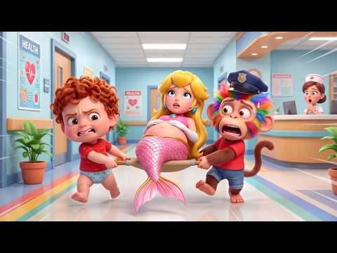 OMG!! Mermaid Needs Help! 🚑 Boo Boo Song | English Song for Kids