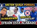 ¡MULTARAN A EFRAIN CON MEDIO MILLON DE PESOS POR HABLADOR - ¿ALONSO PODRIA SALIR SI NO ES CAMPEON?