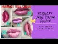 Farmasi true color  lipstick помада Фармаси на губах