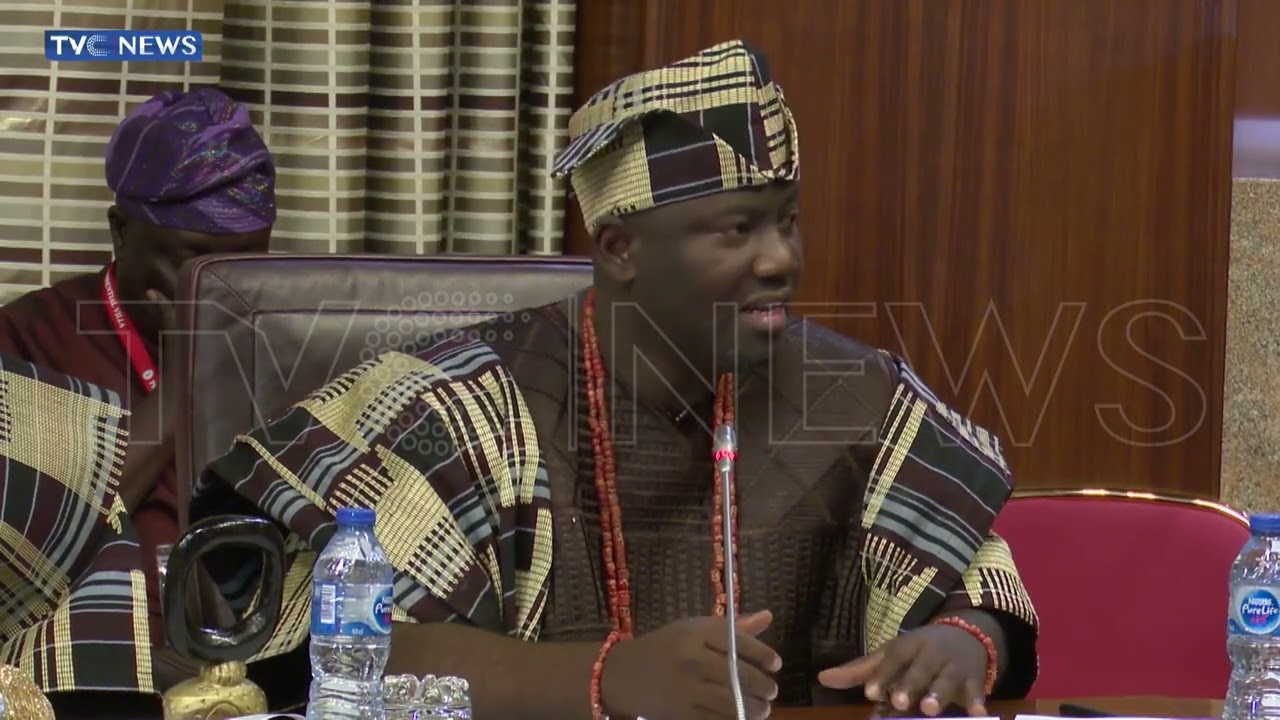 WATCH: President Tinubu Receives Alaafin Of Oyo, Wife, Others At Presidential Villa In Abuja