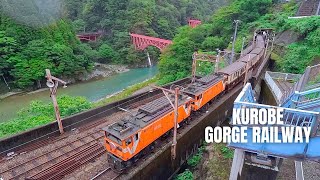 ขึ้นรถไฟ Kurobe Gorge รถไฟที่สวยที่สุดในญี่ปุ่น 🇯🇵