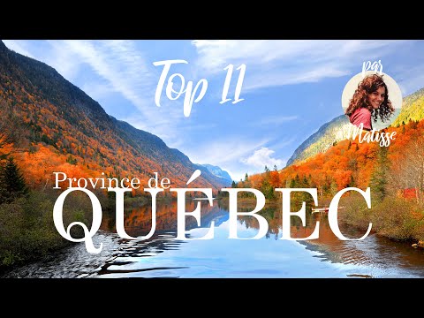 Vidéo: 15 attractions touristiques les mieux notées au Québec